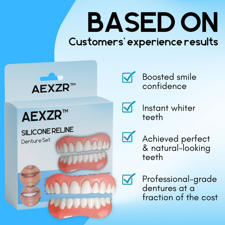 AEXZR™ Set di protesi dentarie in silicone