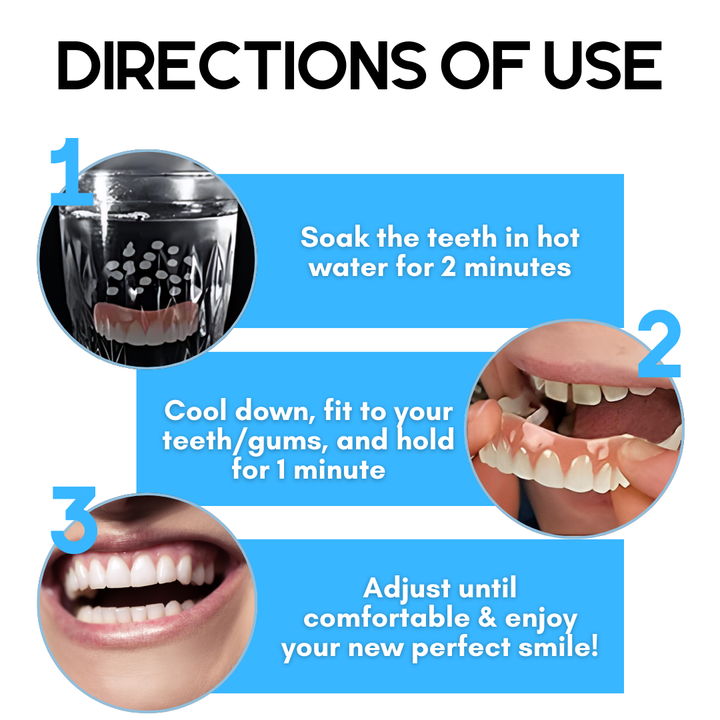 AEXZR™ Set di protesi dentarie in silicone