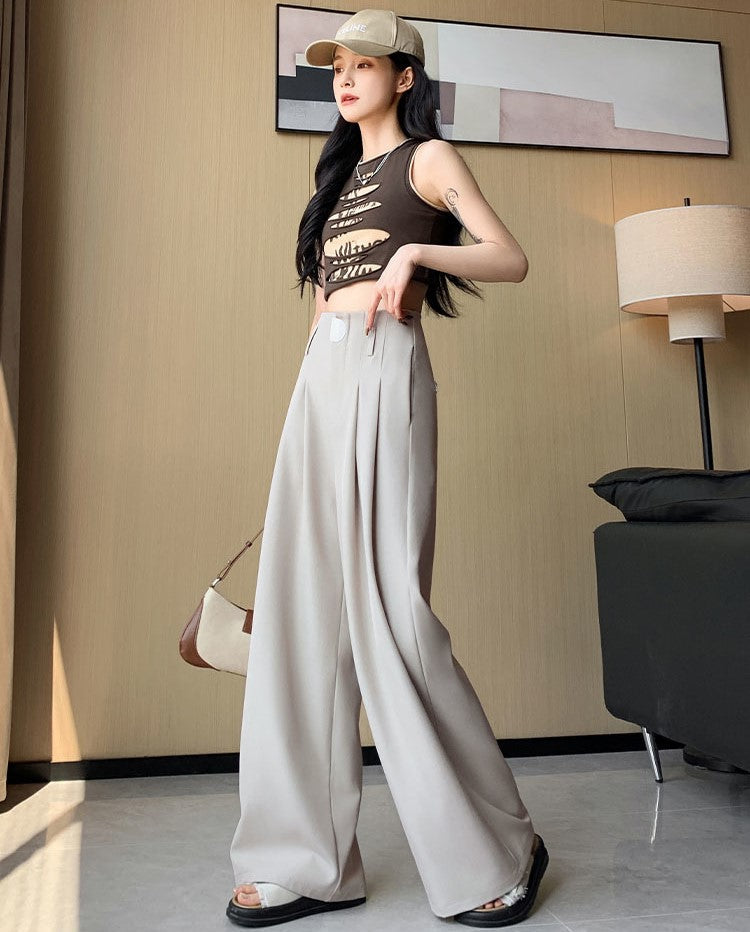 Ada Malito™ Pantaloni larghi ed eleganti
