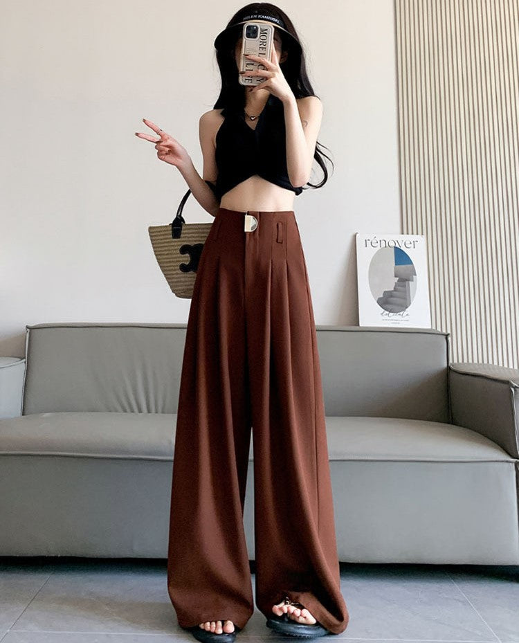 Ada Malito™ Pantaloni larghi ed eleganti
