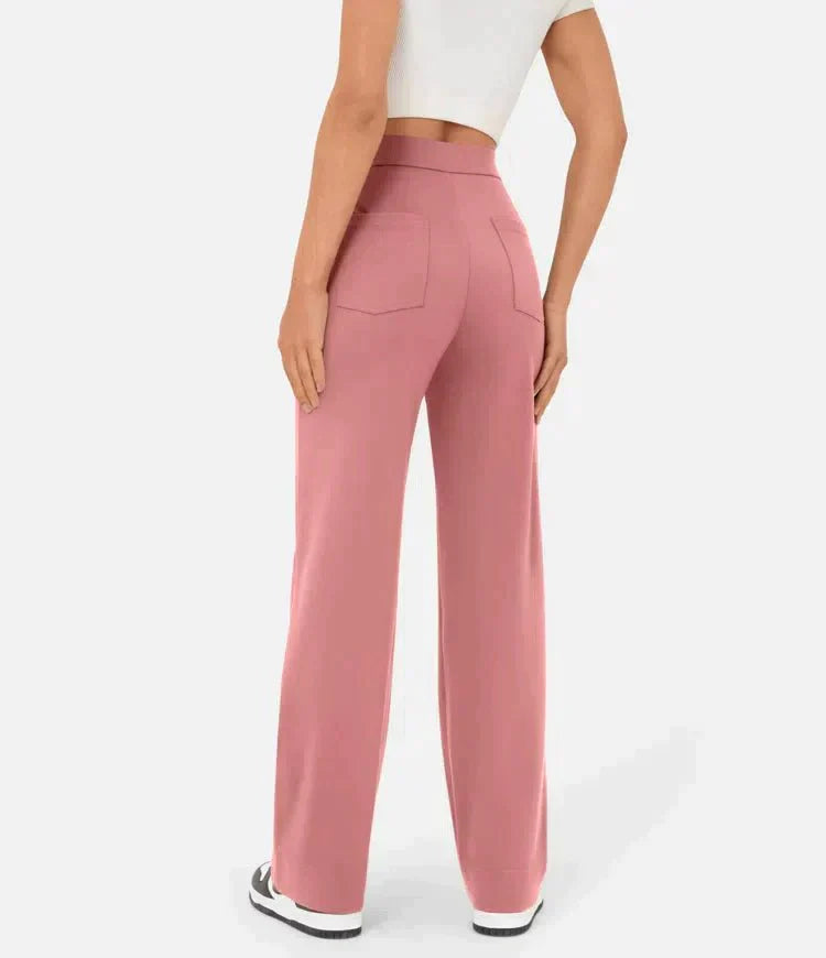 Adona™ Pantaloni elasticizzati a vita alta