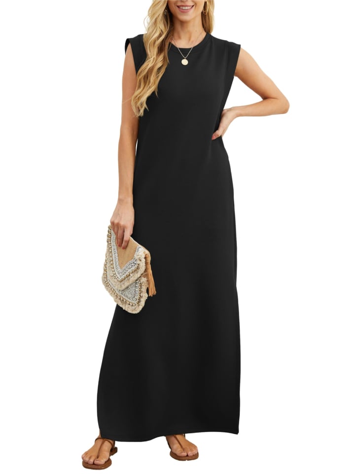 Alice Perra™ Abito casual largo con spacco