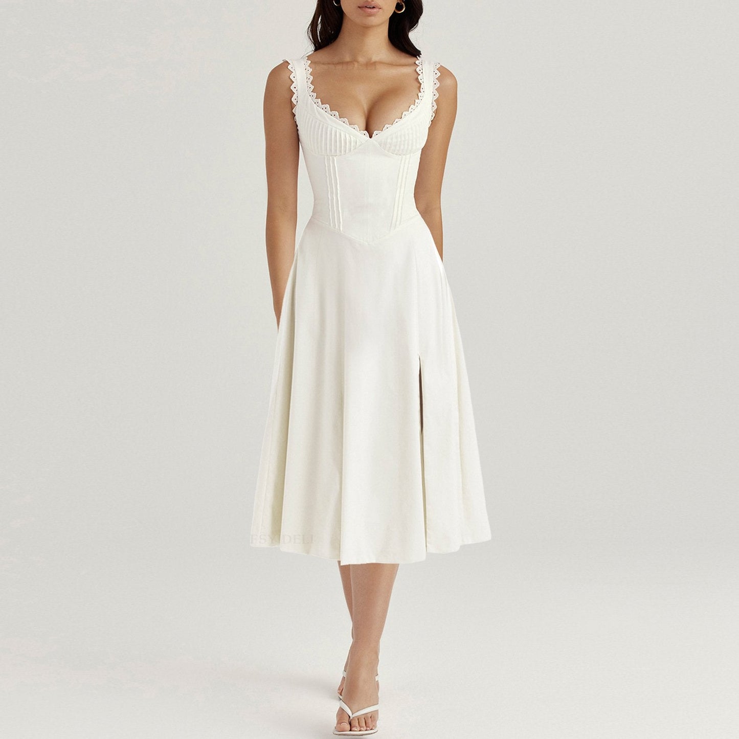 Angelica™️ Abito midi elegante