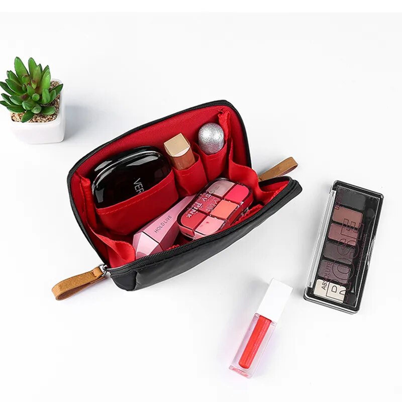 Arcelia™ Borsa cosmetica con doppia cerniera