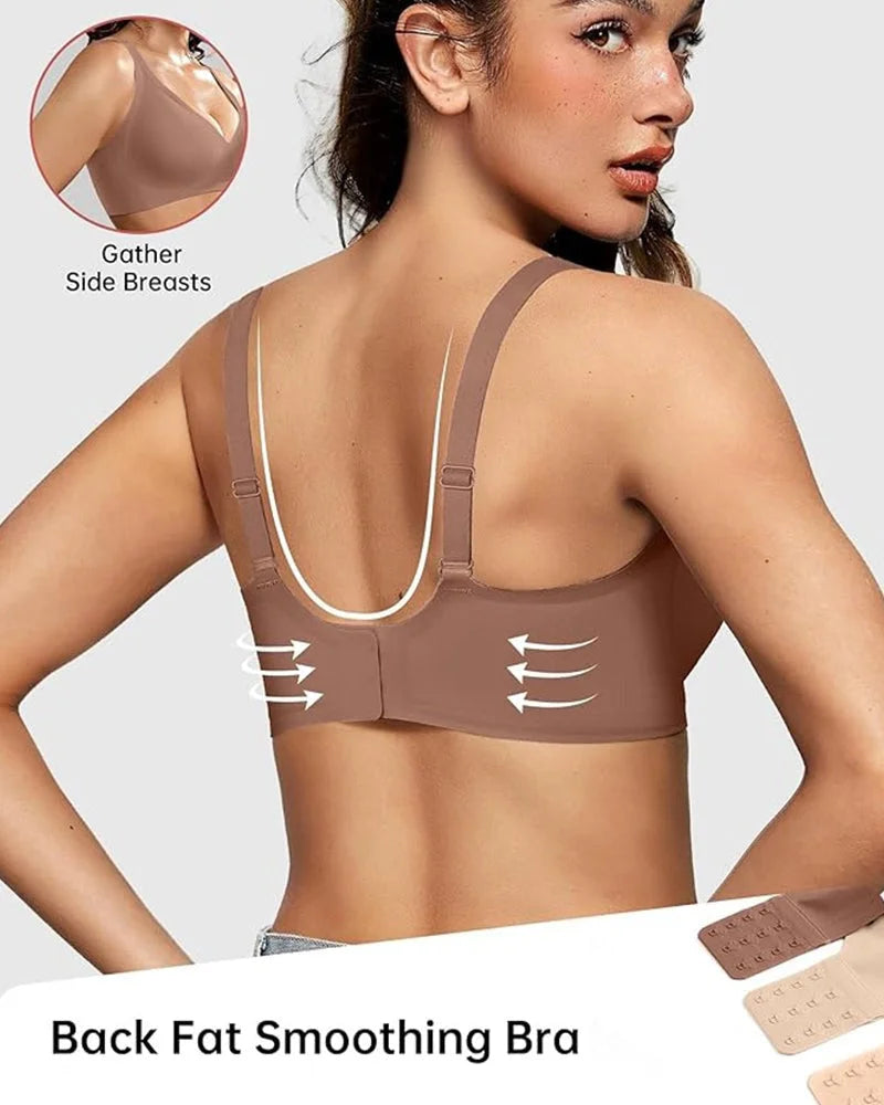 Arianna Nova™ Reggiseno senza ferretto con ferretto push-up a V profonda