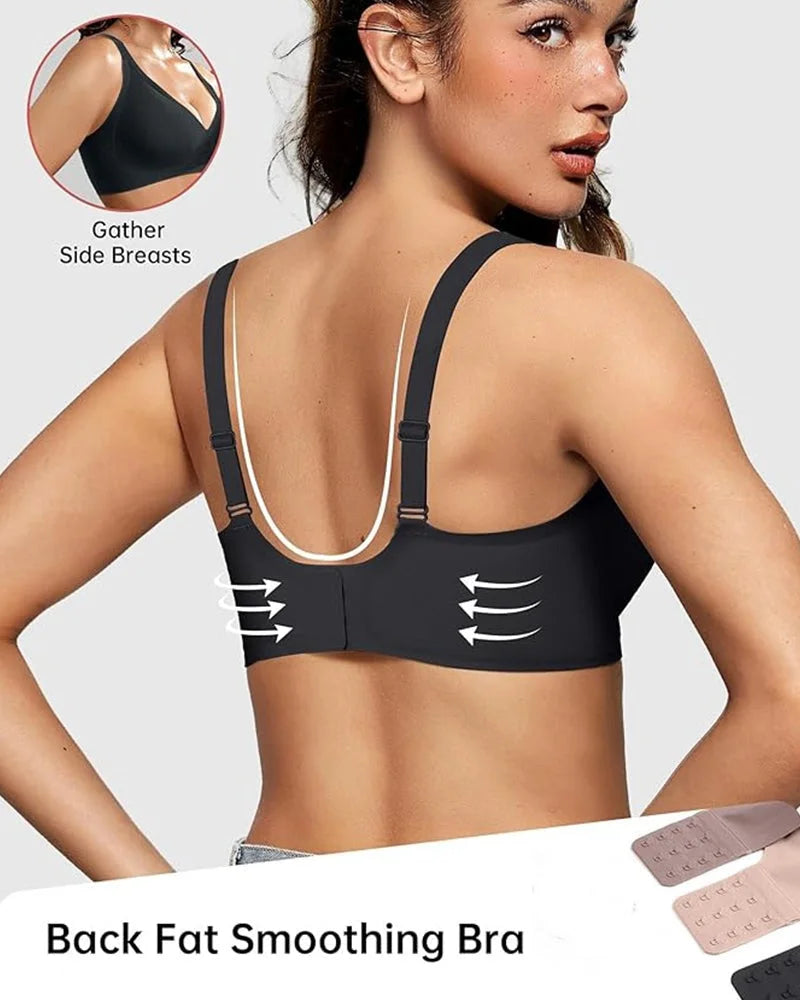 Arianna Nova™ Reggiseno senza ferretto con ferretto push-up a V profonda