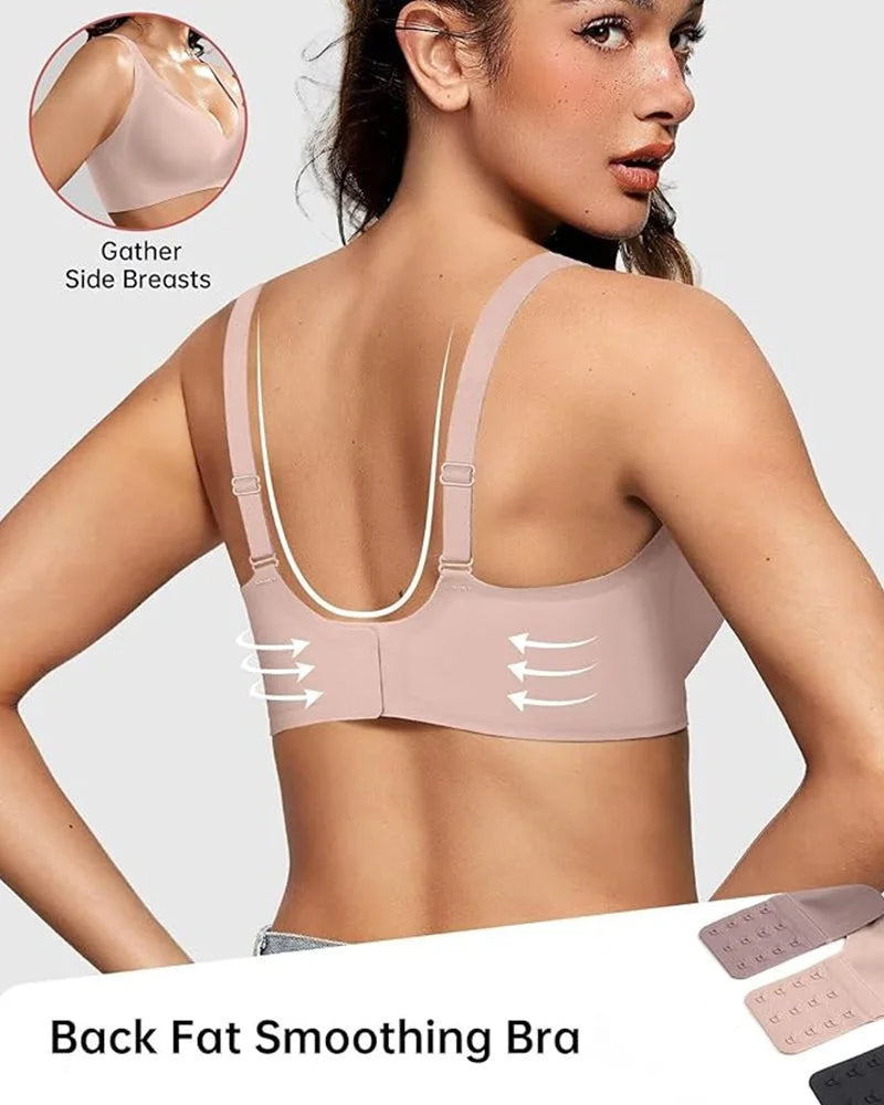 Arianna Nova™ Reggiseno senza ferretto con ferretto push-up a V profonda