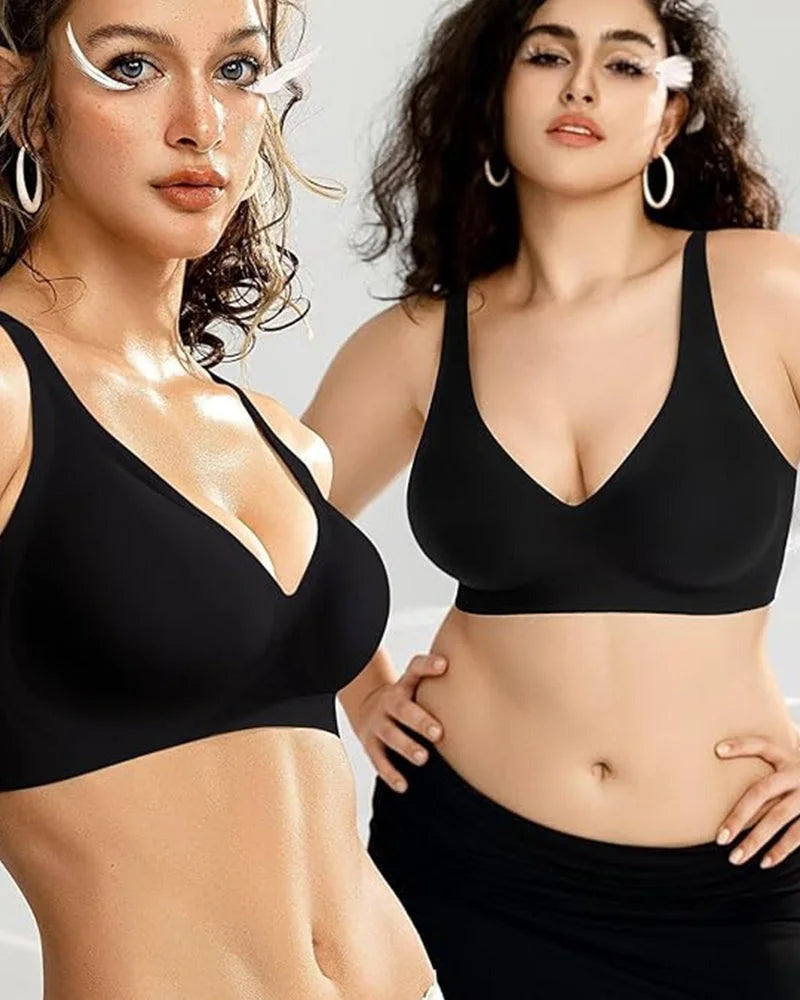 Arianna Nova™ Reggiseno senza ferretto con ferretto push-up a V profonda