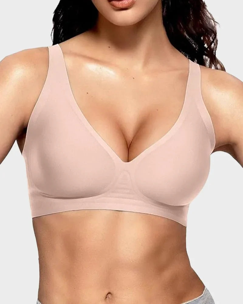 Arianna Nova™ Reggiseno senza ferretto con ferretto push-up a V profonda