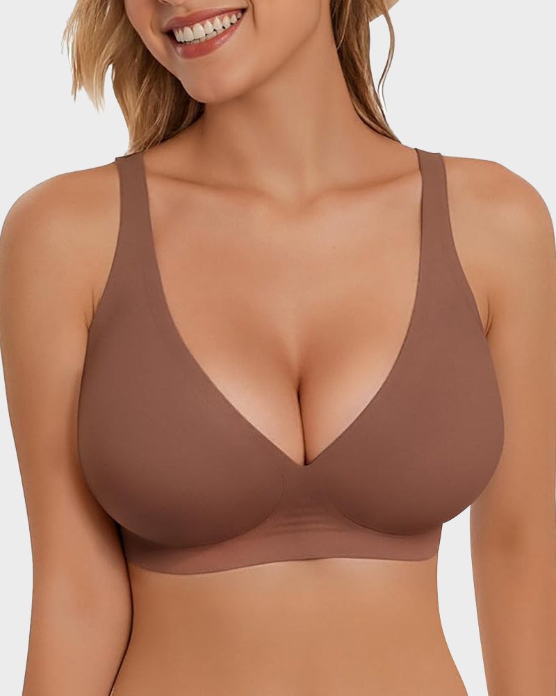 Arianna Nova™ Reggiseno senza ferretto con ferretto push-up a V profonda
