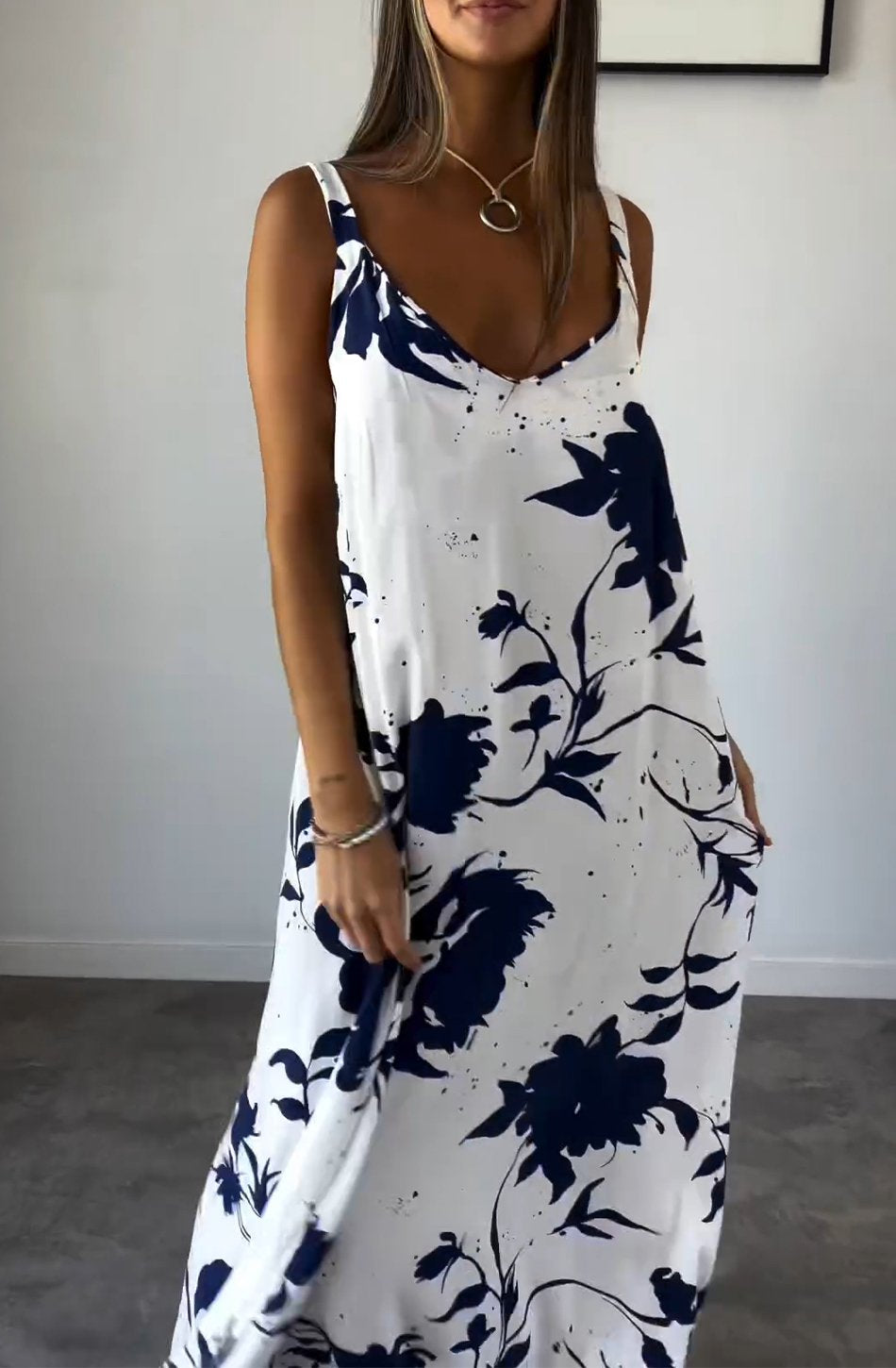 Athena Frazer™ Abito estivo da donna con stampa
