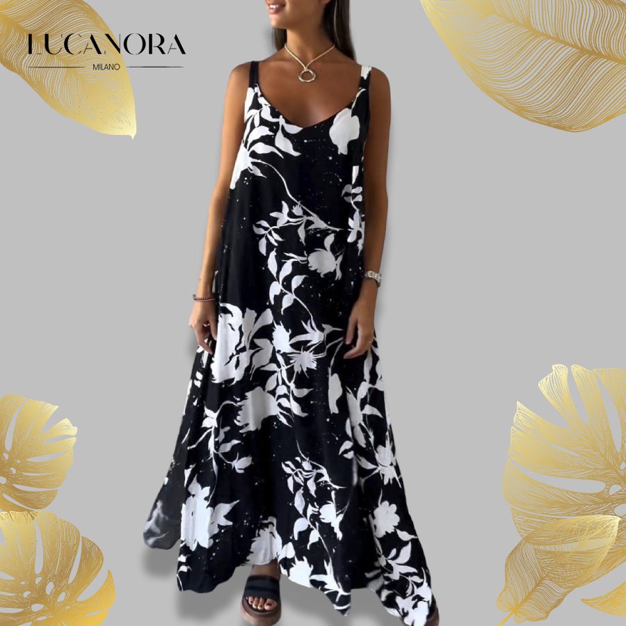 Athena Frazer™ Abito estivo da donna con stampa