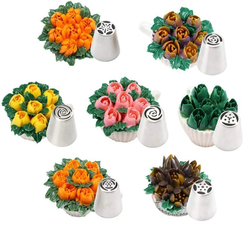BakeSuppliez™️ Set per decorare torte con fiori