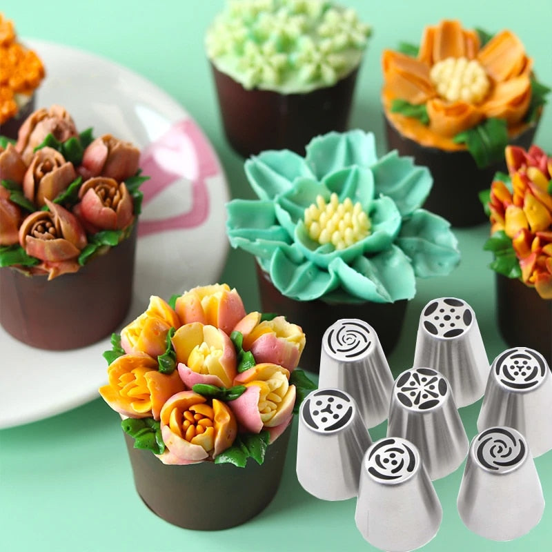 BakeSuppliez™️ Set per decorare torte con fiori