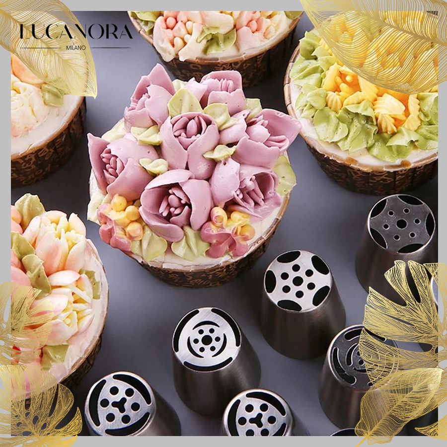 BakeSuppliez™️ Set per decorare torte con fiori