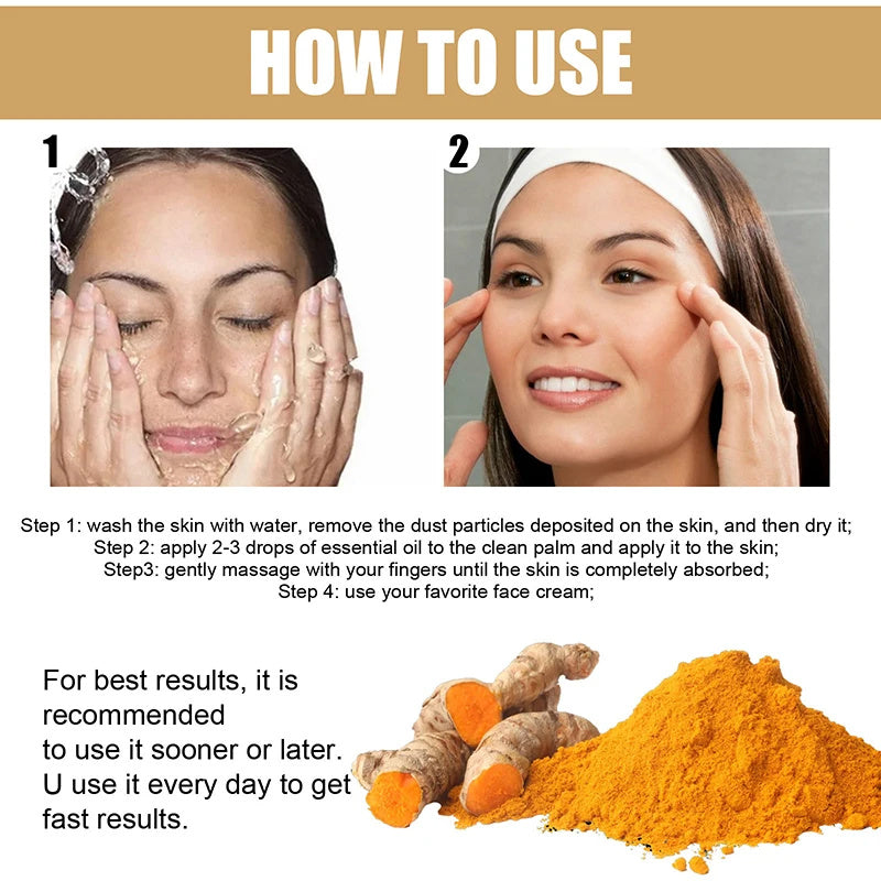 Bonatura™️ Siero viso alla curcuma