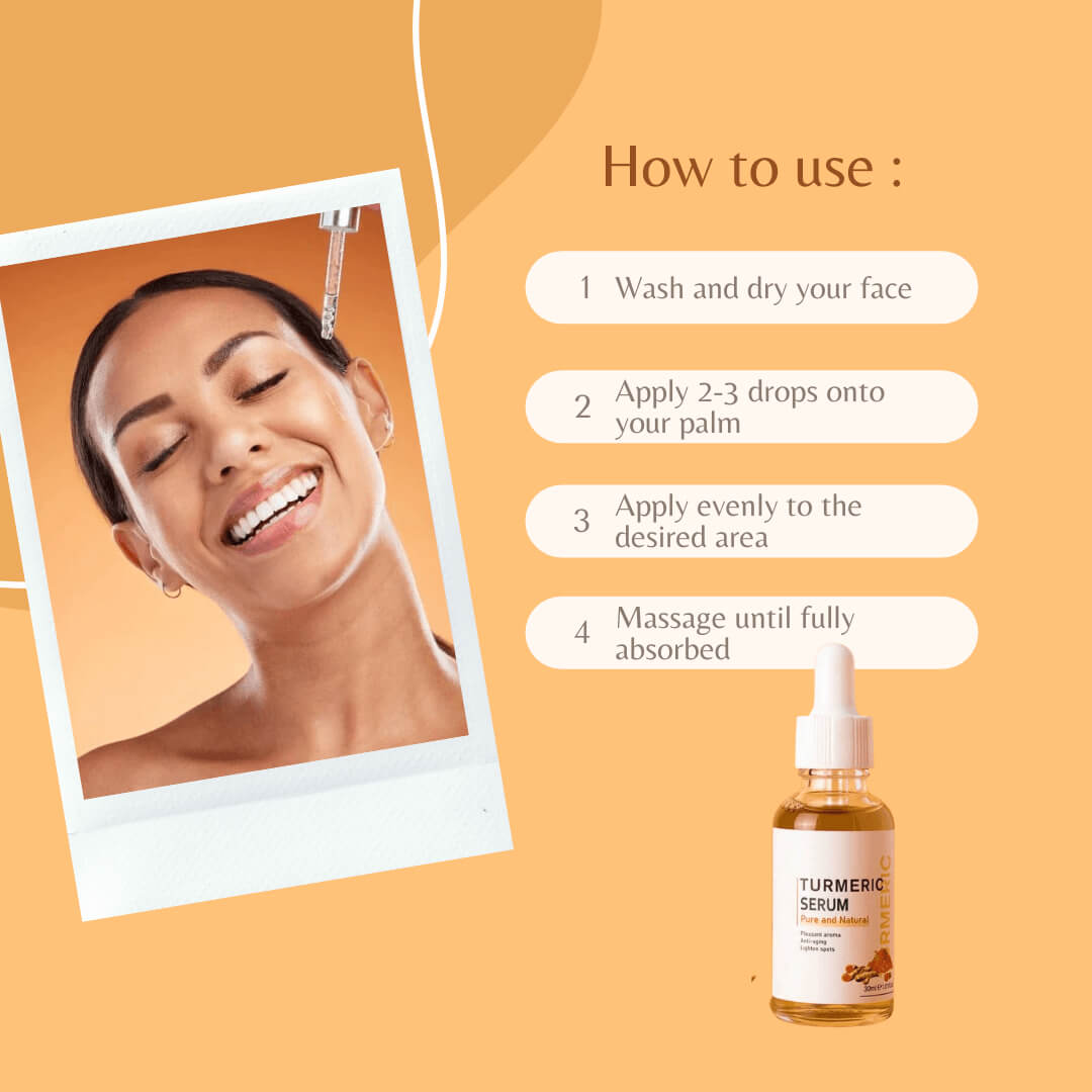 Bonatura™️ Siero viso alla curcuma
