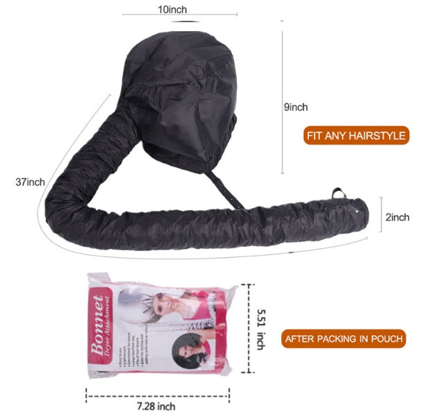 Bonnet™ Cappuccio per un'asciugatura rapida dei capelli