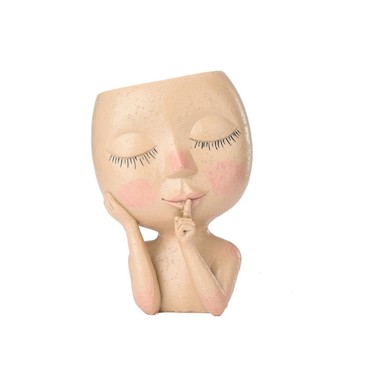 Botanica™ Vaso da fiori con una faccia