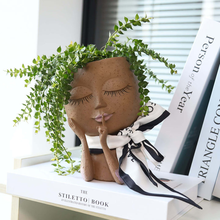 Botanica™ Vaso da fiori con una faccia