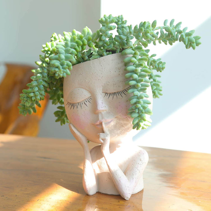 Botanica™ Vaso da fiori con una faccia