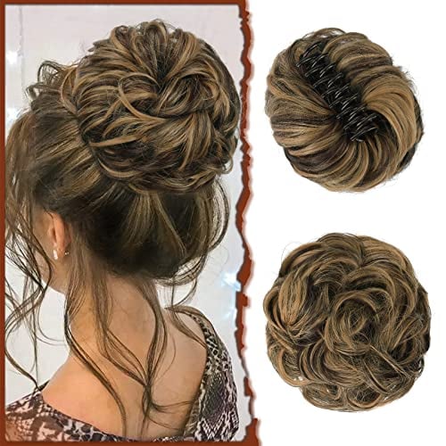 BunClip™ Chignon disordinato con clip a forma di artiglio sui capelli