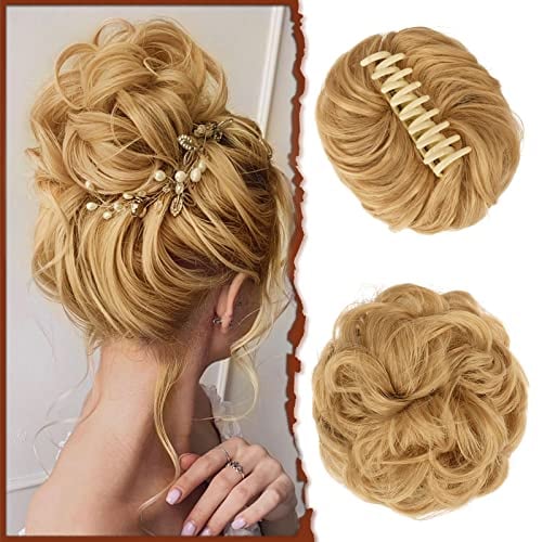 BunClip™ Chignon disordinato con clip a forma di artiglio sui capelli