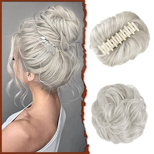 BunClip™ Chignon disordinato con clip a forma di artiglio sui capelli
