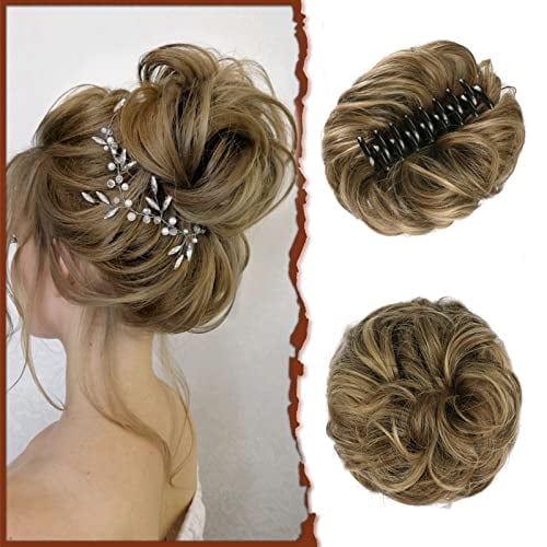 BunClip™ Chignon disordinato con clip a forma di artiglio sui capelli