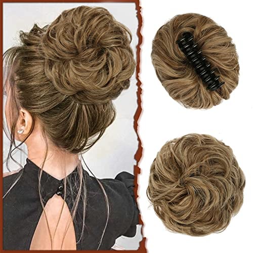 BunClip™ Chignon disordinato con clip a forma di artiglio sui capelli