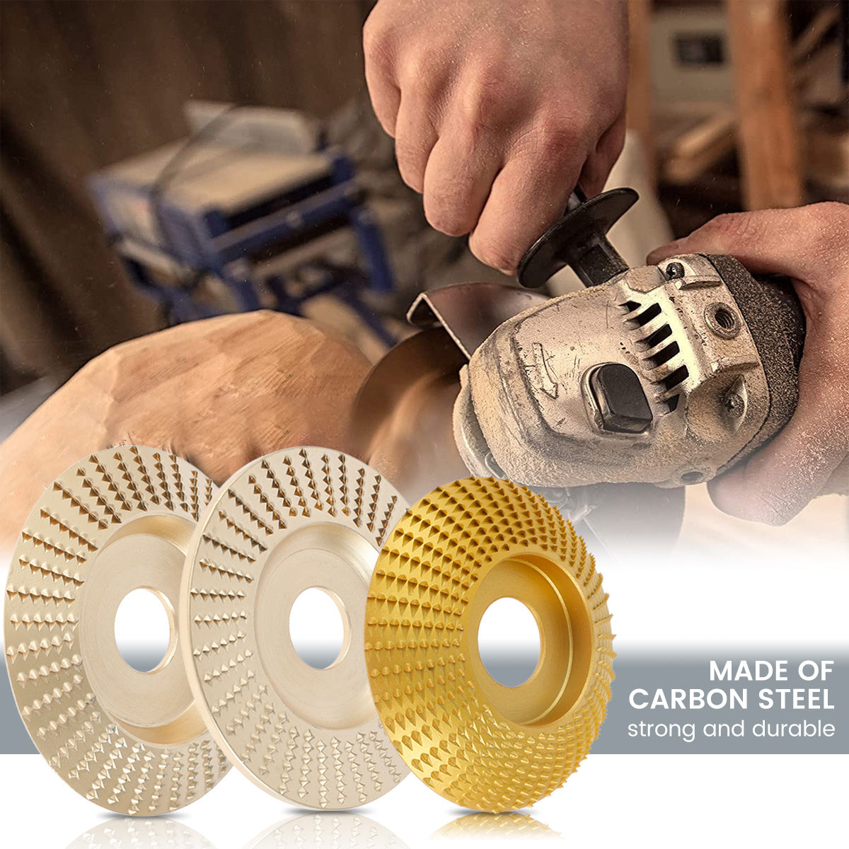 Carv Wood™ Dischi per l'intaglio del legno