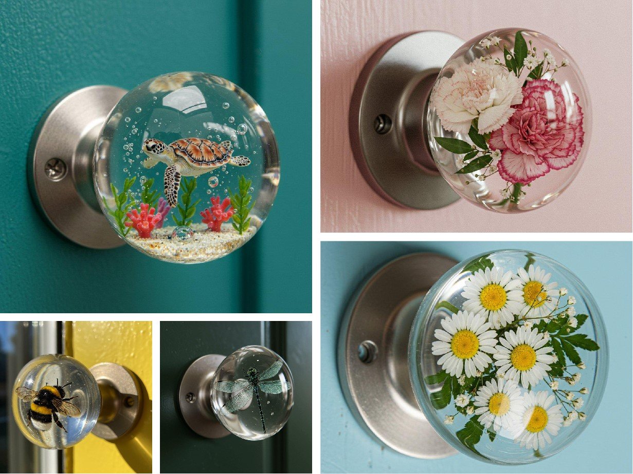 Cavette™ Maniglia decorativa unica per porta