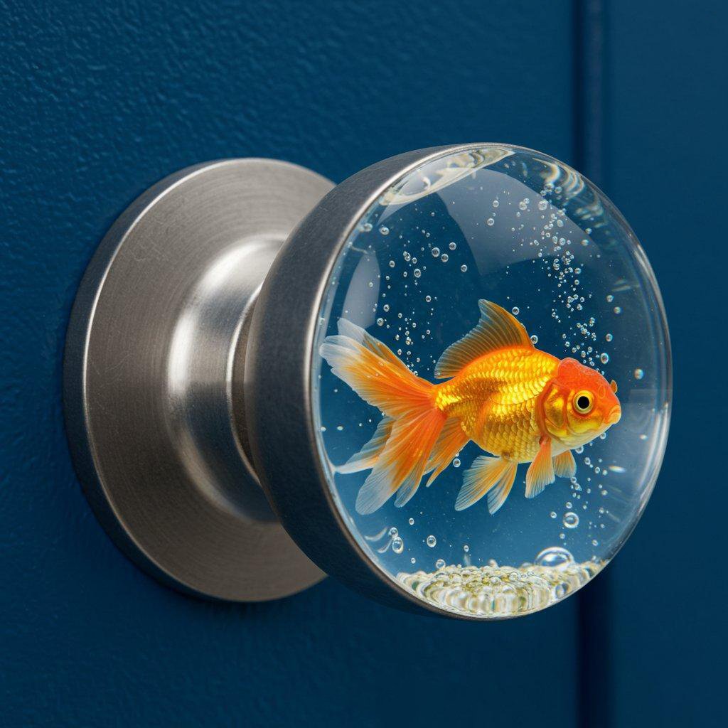 Cavette™ Maniglia decorativa unica per porta