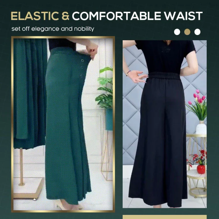 Clair Goulet™ Pantaloni a gamba larga vintage