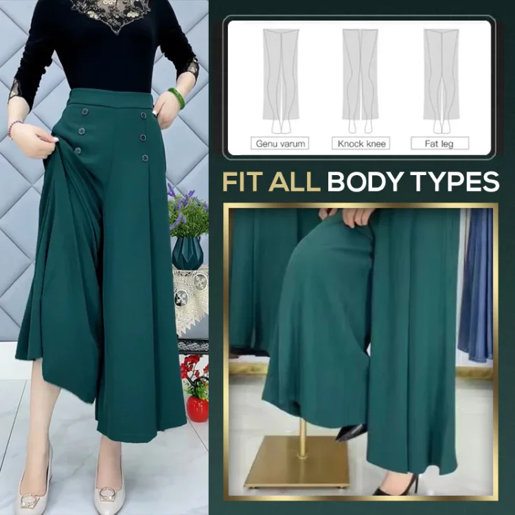 Clair Goulet™ Pantaloni a gamba larga vintage