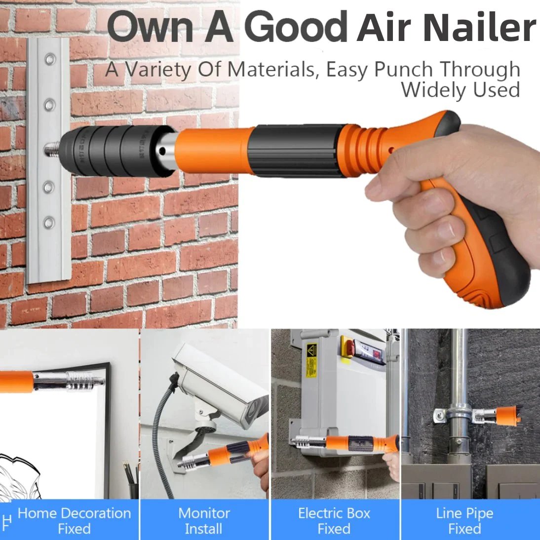 Craft Air™ Lavorazione e decorazione del legno Pistola per chiodi integrata
