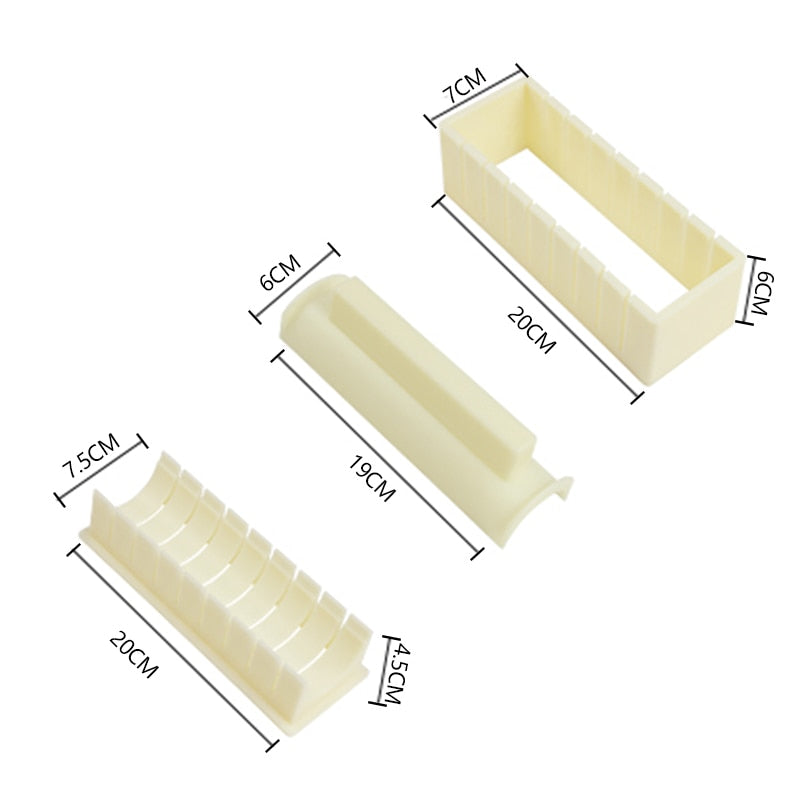 Cuisine Delux+™ Kit per preparare il sushi | Divertitevi a preparare il sushi insieme!