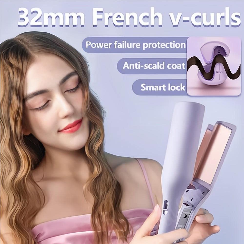 CurlFlair™️ Ferro arricciacapelli con onde francesi