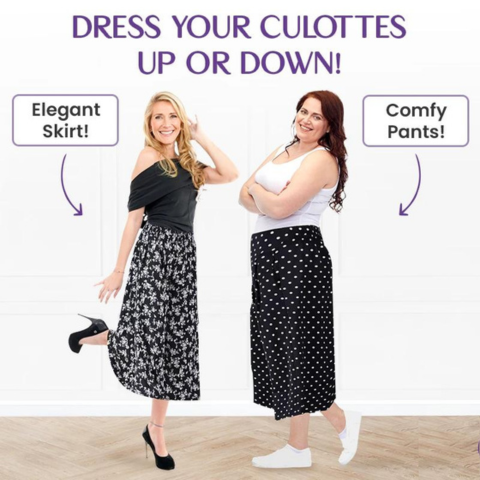 CurvyCharm™ Pantaloni stretch a gamba larga