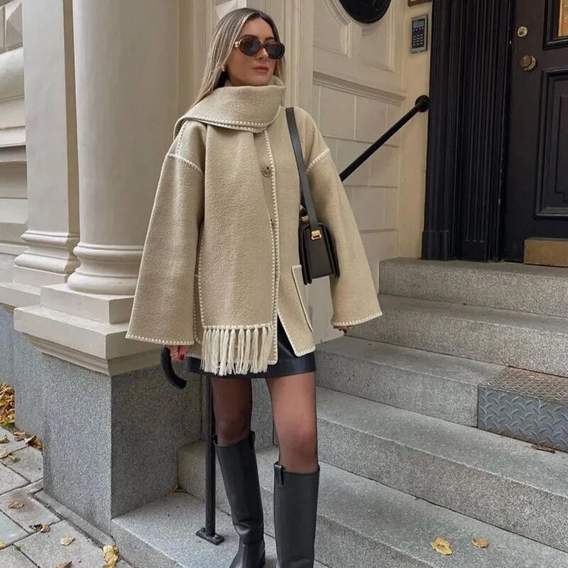 Delfina™ Giacca invernale alla moda