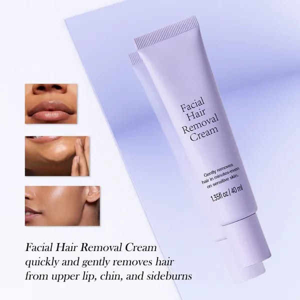 Dermade™ Crema depilatoria per il viso delicata e indolore