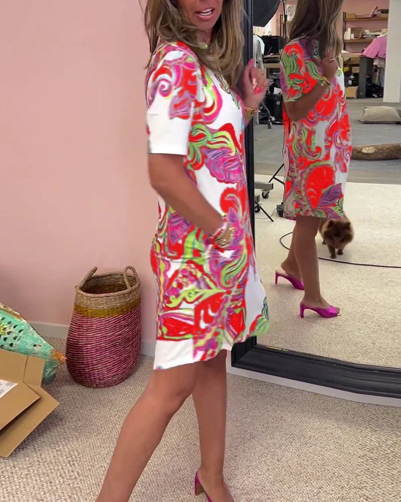Dianora Testa™ Abiti alla moda stampati