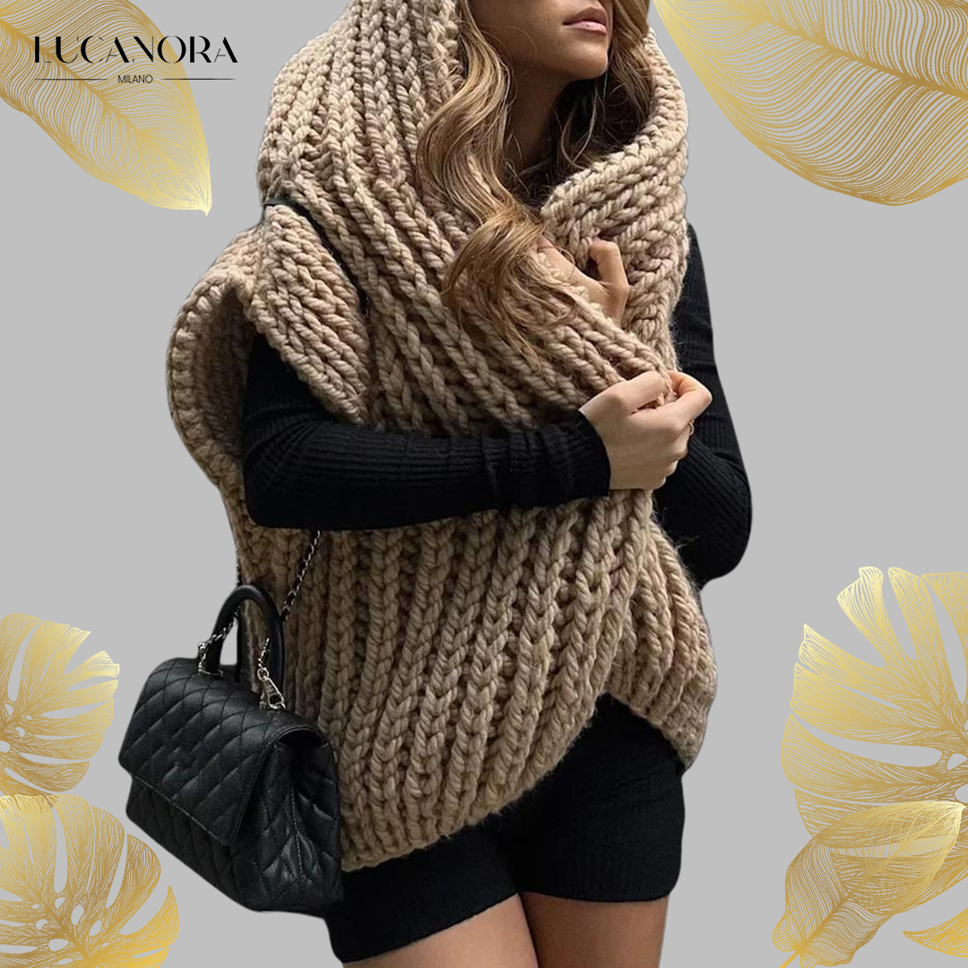 Dixie™ Maglione a maglia larga con cappuccio