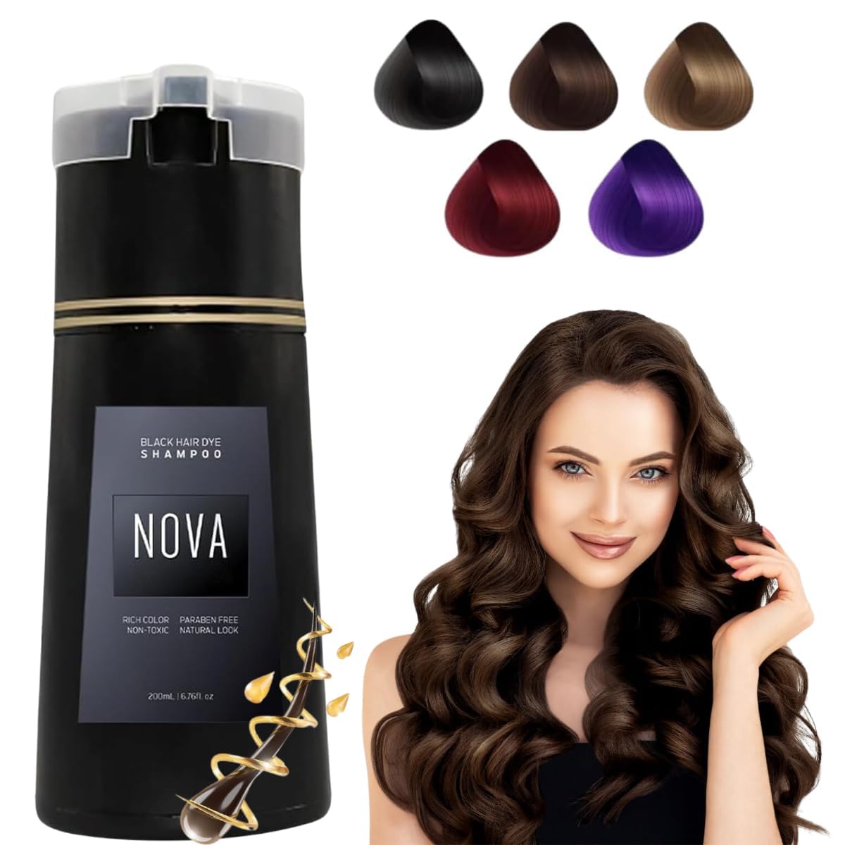 DyeNova™ Shampoo per la colorazione istantanea