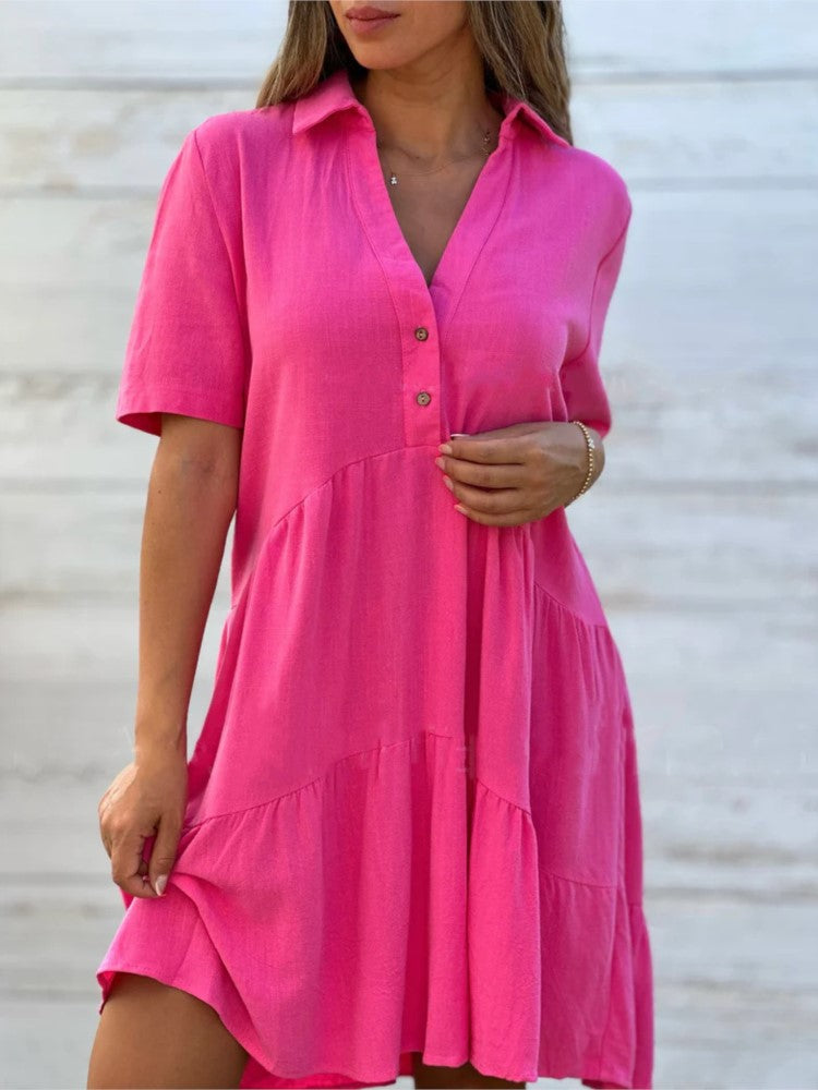 Eliza Philips™ Abito largo con bottoni