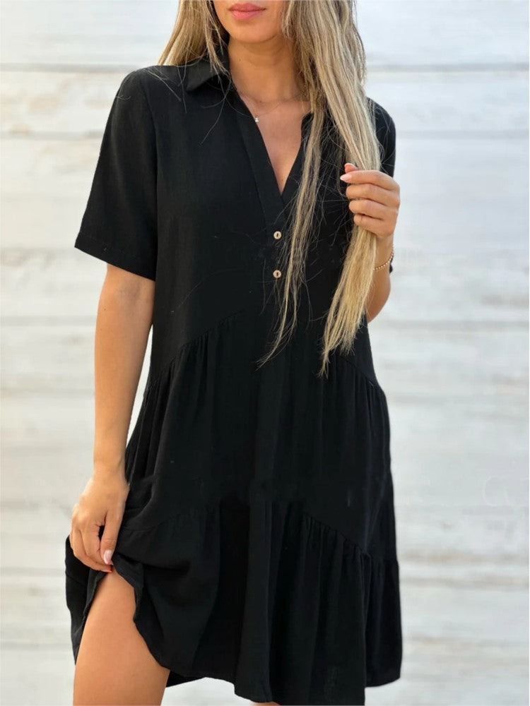 Eliza Philips™ Abito largo con bottoni