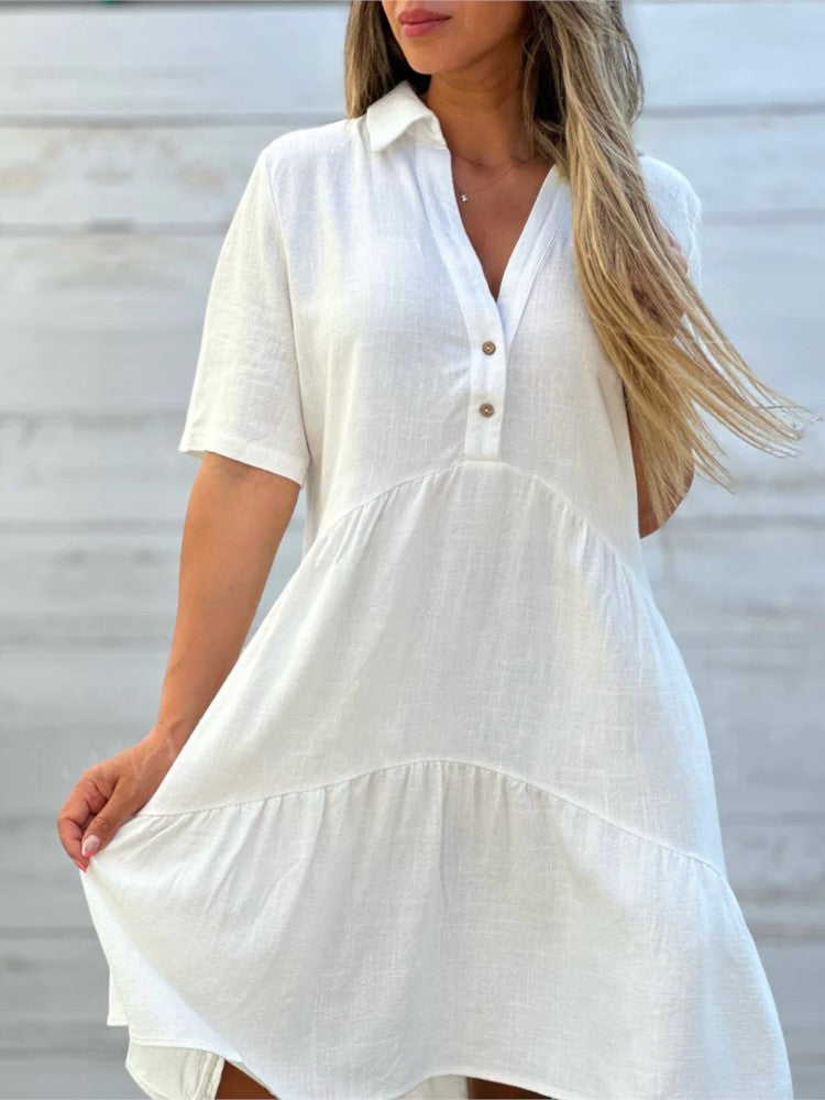 Eliza Philips™ Abito largo con bottoni