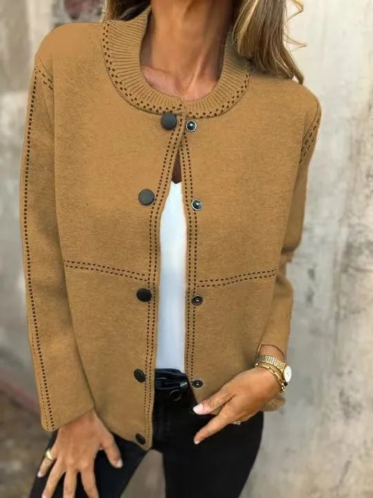 Elvira Torrisi™ Giacca bomber in maglia classica
