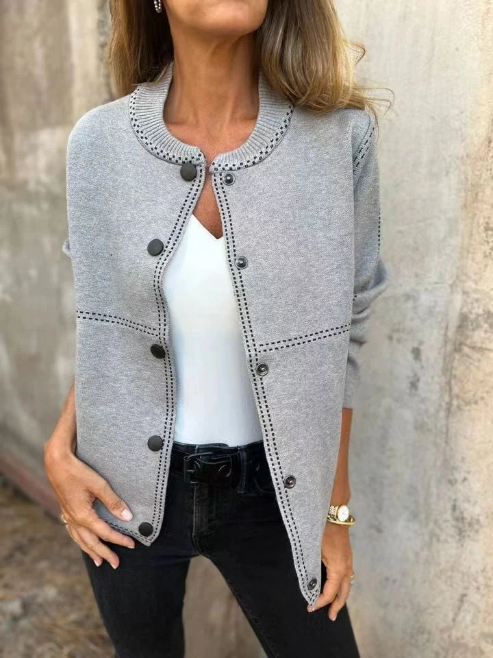 Elvira Torrisi™ Giacca bomber in maglia classica