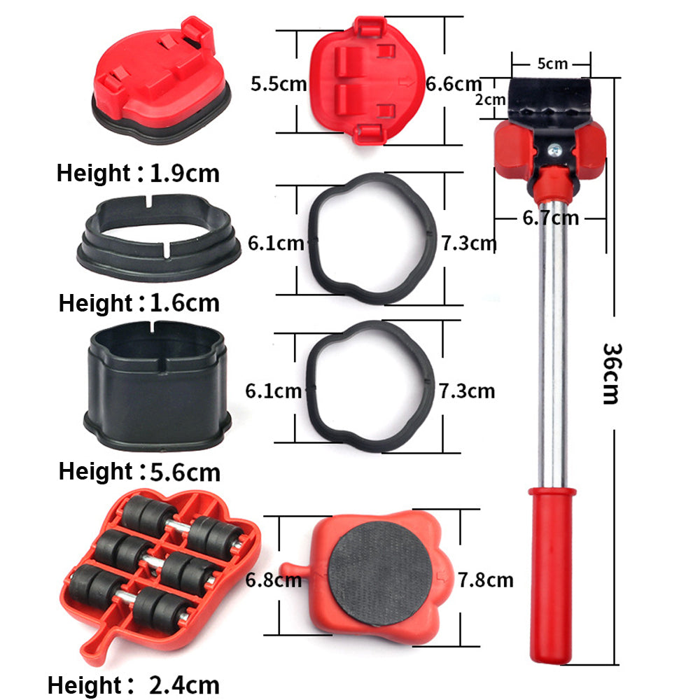 FurniMover+™️ Strumento di trasferimento | Dimenticatevi la seccatura del trasloco: il nostro strumento lo fa per voi!